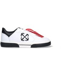 Off-White c/o Virgil Abloh - Off- Low Vulcanized Canvas Sneakers - Lyst