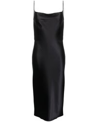 ARMARIUM - Midi Silk Slip Dress - Lyst