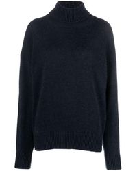 Alysi - Mohair Wool Turtleneck Sweater - Lyst