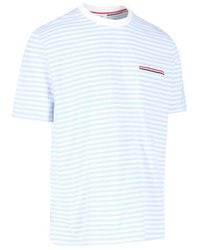 Thom Browne - Stripe T-shirt - Lyst