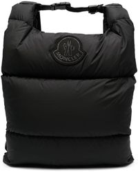 Moncler - Legere Logo-patch Padded Backpack - Lyst