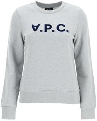 A.P.C. - Sweatshirt Logo - Lyst