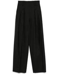 Victoria Beckham - Pleated Trousers - Lyst