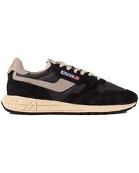 Autry - Reelwind Low Nylon And Suede Sneakers - Lyst