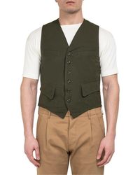 Fortela - Vest With Buttons - Lyst