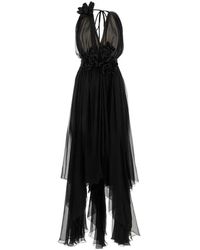 Dolce & Gabbana - Silk Long Dress - Lyst