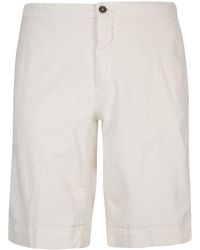 Incotex Shorts Ivory - White