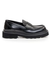 Dolce & Gabbana - Leather Moccasin - Lyst