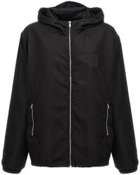 Givenchy - Windbreaker Jacket With Logo - Lyst