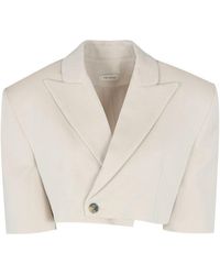 The Mannei - Single-Breasted One Button Jacket - Lyst
