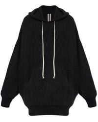 Rick Owens - Sweatshirt With Hood And Pocket - Lyst