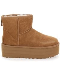 UGG - 'Classic Mini Platform' Ankle Boots With Platform - Lyst