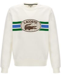 Lacoste - Logo Print Sweatshirt - Lyst