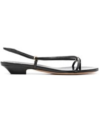 Khaite - Marion Strap Flat Sandal Shoes - Lyst