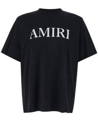 Amiri - Brand-Embellished Crewneck Cotton-Jersey T-Shirt - Lyst