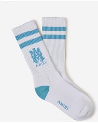 Amiri - Cotton Stripe Socks - Lyst