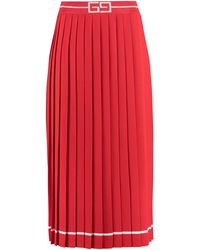 Gucci - Cruise Skirts Red - Lyst