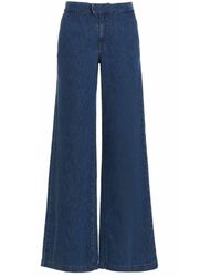 Twinset Wide-leg jeans for Women | Online Sale up to 70% off | Lyst
