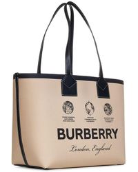 Burberry - Large London Tote Bag - Lyst
