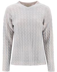 Paloma Wool - Ainhoa Cable Knit Sweater - Lyst