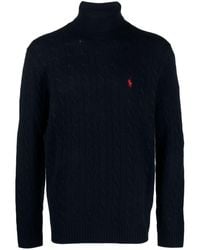 Polo Ralph Lauren - Roll Neck Jumper - Lyst