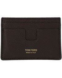 Tom Ford - Logo Print Card Holder - Lyst