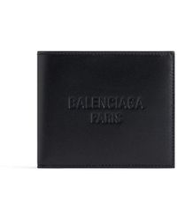 Balenciaga - Duty Free Logo-embossed Bifold Wallet - Lyst
