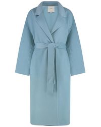 Calvin Klein - Wool Coat - Lyst