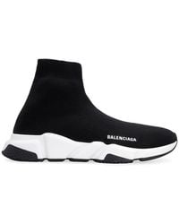 Balenciaga - Speed Knitted Sock-Style Sneakers - Lyst