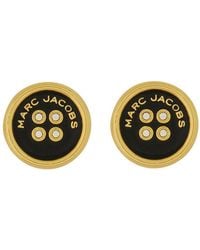 Marc Jacobs - Button-Shaped Earrings - Lyst