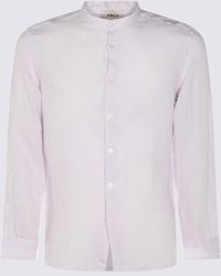 Altea - Lilac Linen Shirt - Lyst