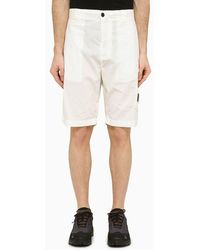 C.P. Company - Cotton-Blend Bermuda Shorts - Lyst
