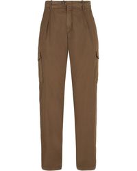 Herno - Cotton Cargo-Trousers - Lyst
