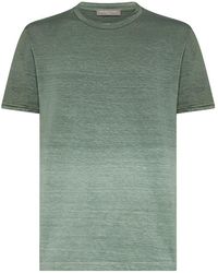 Daniele Fiesoli - Linen Ombre Effect T-Shirt - Lyst