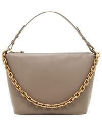 Emporio Armani - Leather Medium Hobo Bag - Lyst