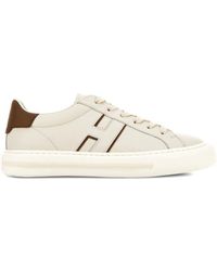 Hogan - H691 Smooth Leather Sneakers Shoes - Lyst