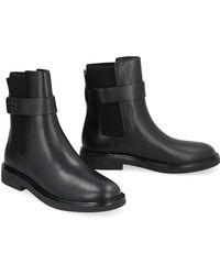 Tory Burch - Leather Chelsea Boots - Lyst