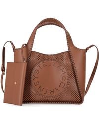 Stella McCartney - Crossbody Bag Perforated Eco Alter Mat - Lyst
