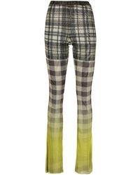 OTTOLINGER - Checked Trousers - Lyst