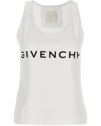 Givenchy - Logo Print Tank Top - Lyst