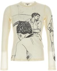 JW Anderson - 'Long Sleeve Underpinning' T-Shirt - Lyst
