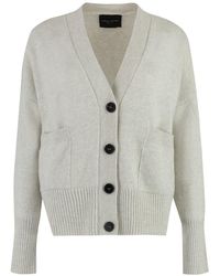 Roberto Collina - Wool And Cashmere Cardigan - Lyst
