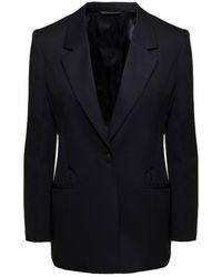 Givenchy - Single-Breasted Jacket With Notched Revers - Lyst