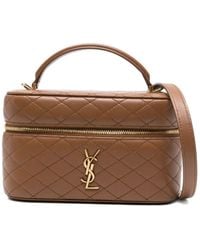 Saint Laurent - Lambskin Gaby Vanity Bags - Lyst