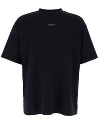 Drole de Monsieur - 'Slogan Classique' Classic T-Shirt With Logo Print - Lyst