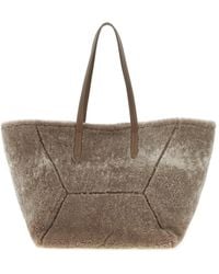 Brunello Cucinelli - 'Bc Duo' Large Shoulder Bag - Lyst