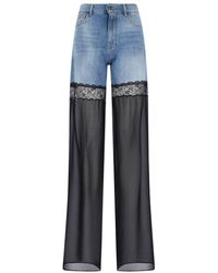 Nensi Dojaka - Hybrid Straight Jeans - Lyst