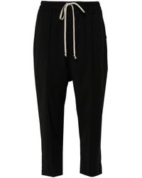 Rick Owens - Cropped-leg Trousers - Lyst