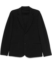 EA7 - Cotton Single-Breasted Jacket - Lyst