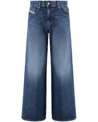 DIESEL - 1978 D-akemi High-rise Flared Jeans - Lyst
